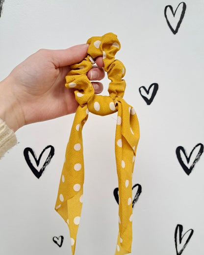 Scrunchie Scarves - Polka Dot Collection