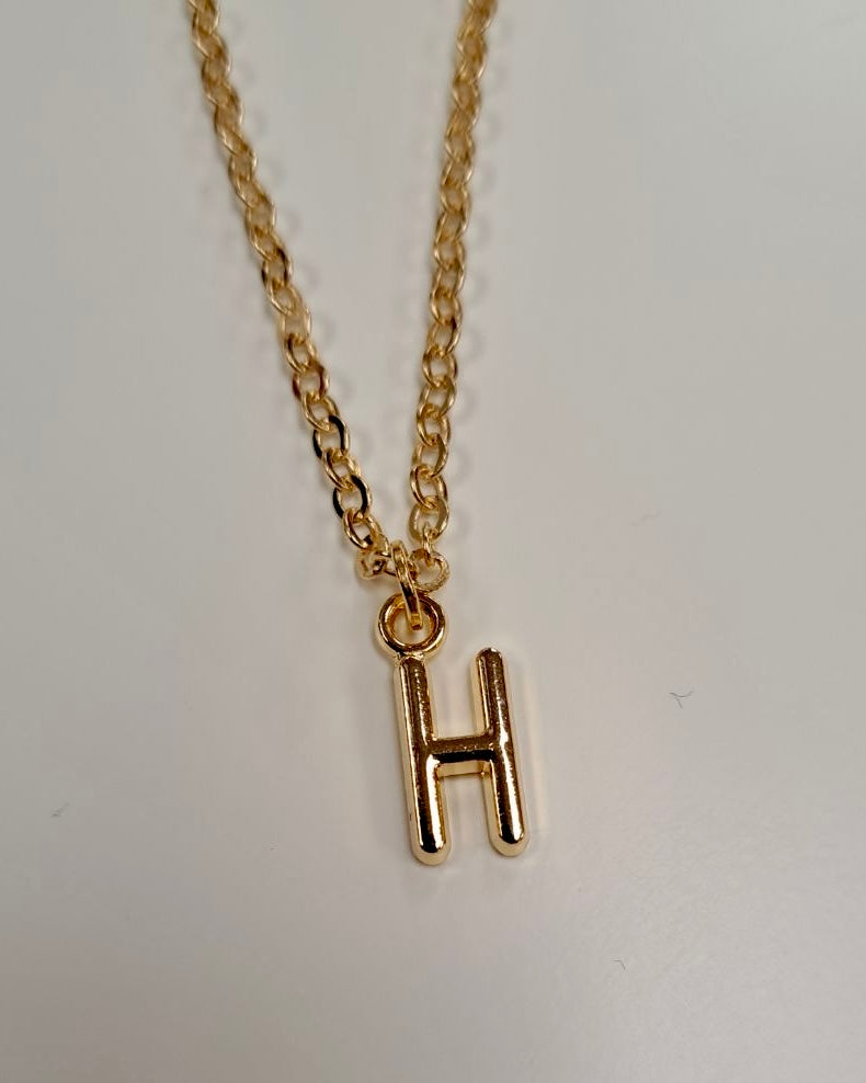 Gold Initial Necklace