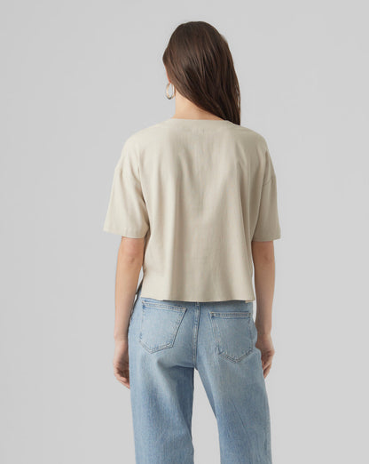 The Mymilo V-neck Button Blouse