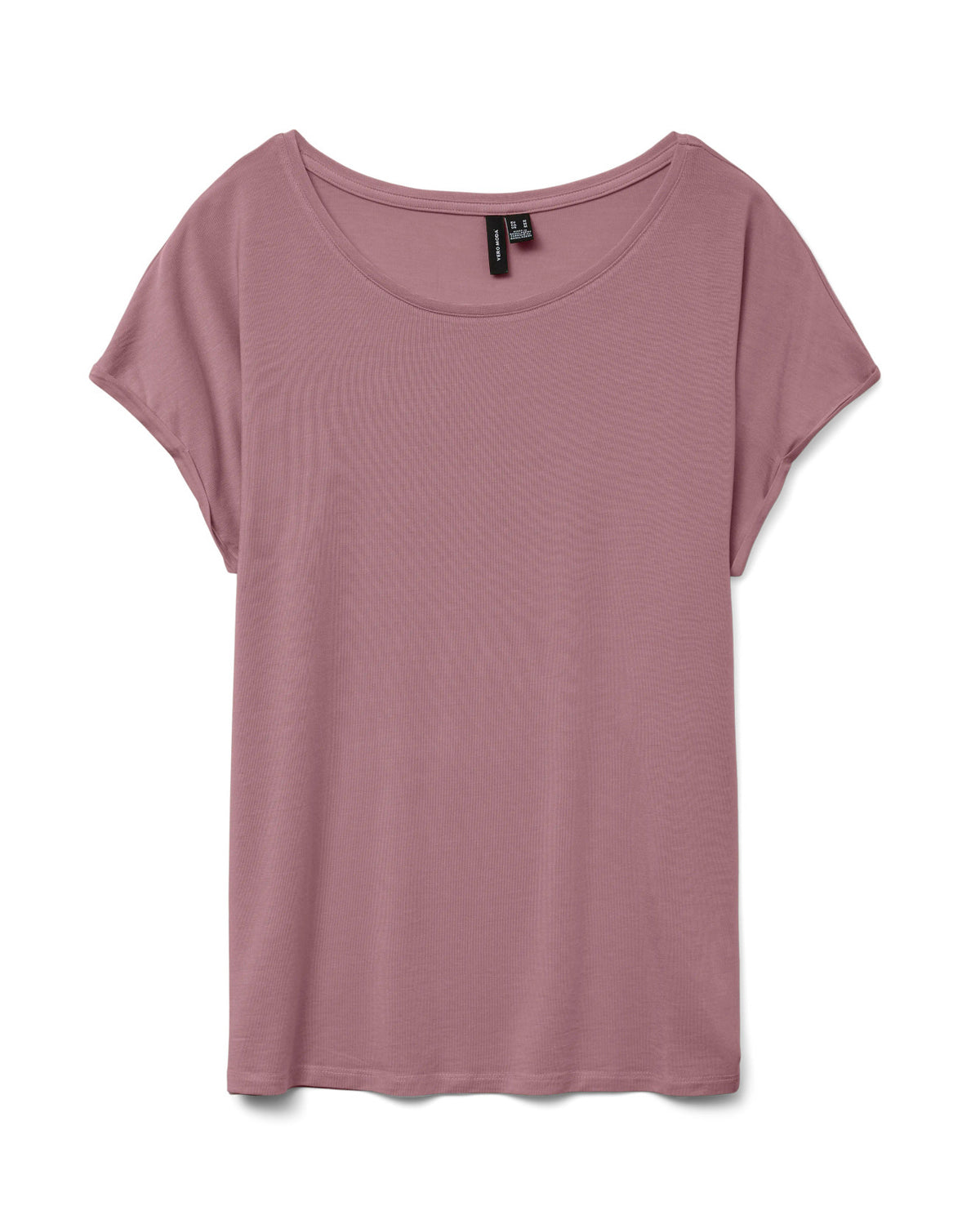 The Ava Plain Top: Nostalgia Rose
