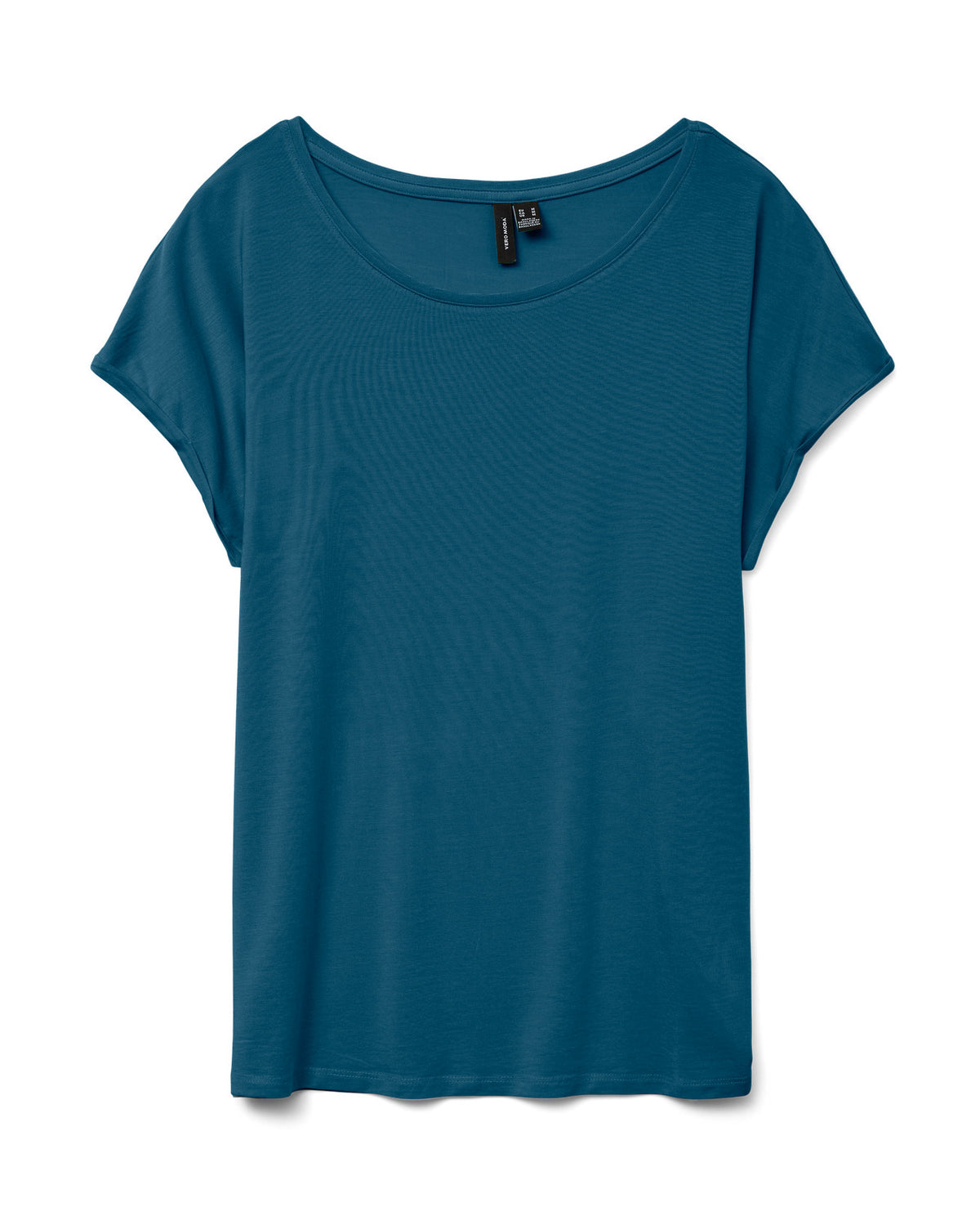 The Ava Plain Top: Moroccan Blue
