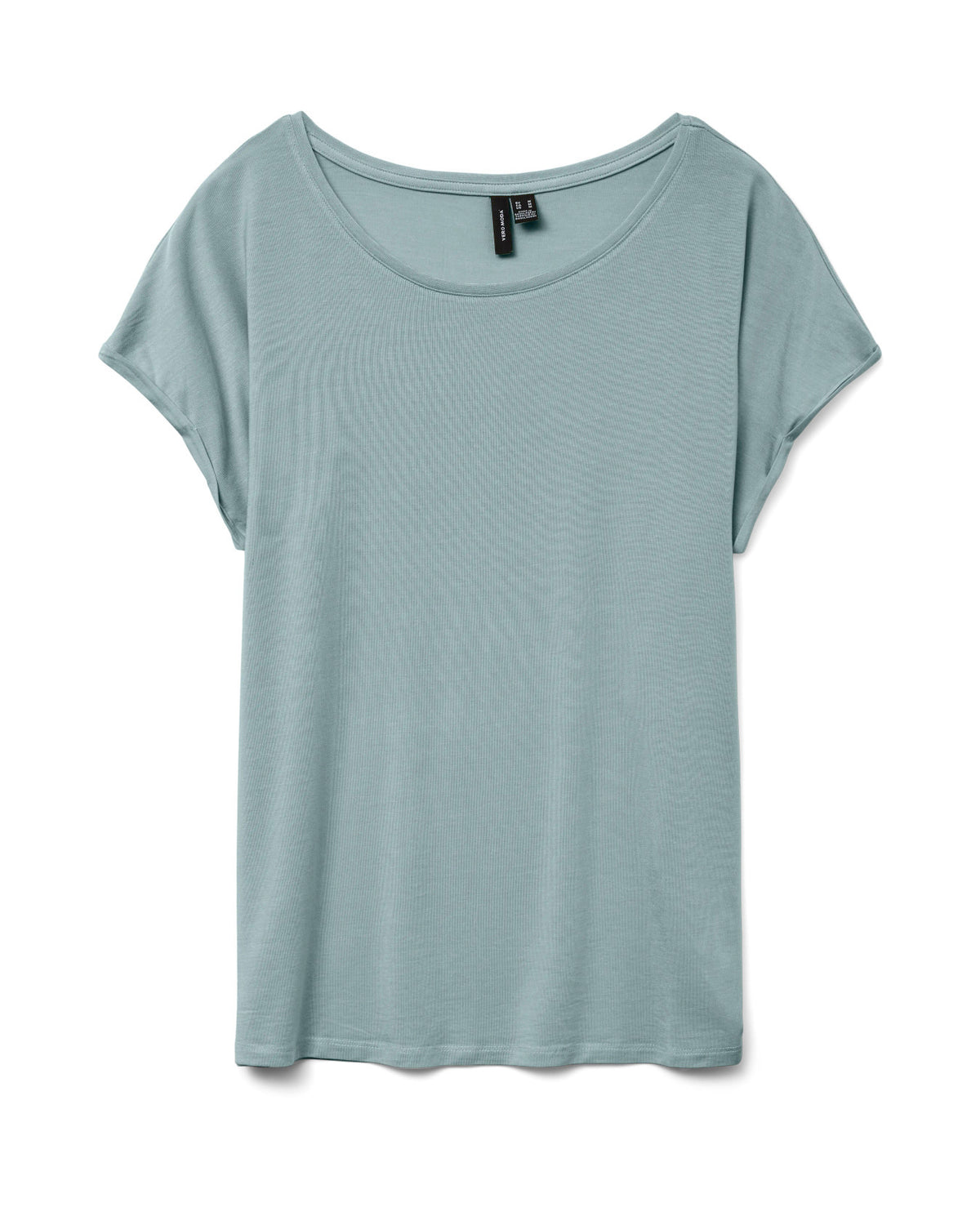 The Ava Plain Top: Gray Mist