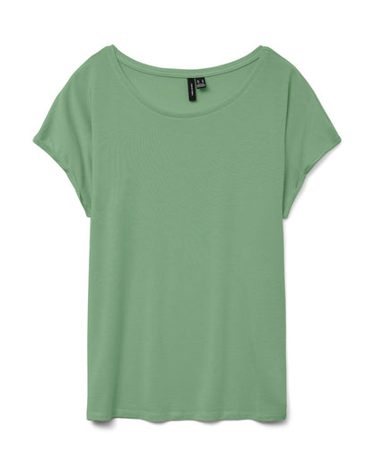 The Ava Plain Top: Mistletoe