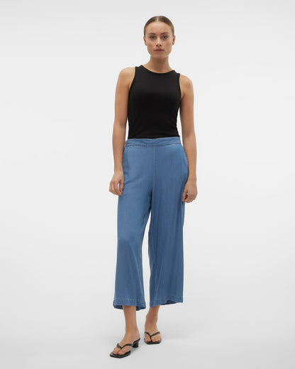 The Bree Wide Tencel Culotte Pant