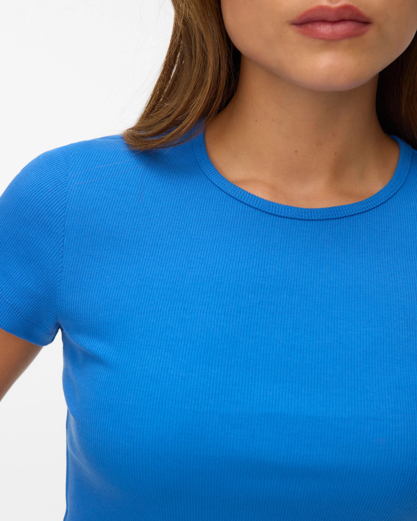 The Chloe Crew Neck Short Top - 7 COLORS