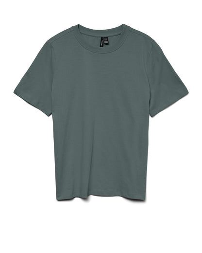 The Paulina Organic Cotton T-Shirt: Balsam Green