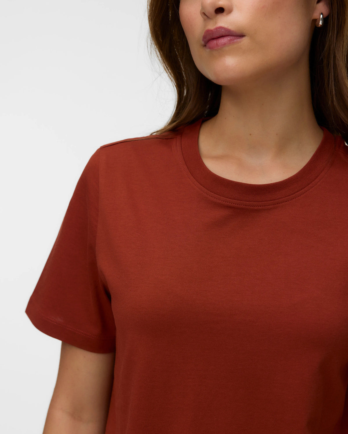 The Paulina Organic Cotton T-Shirt: Burnt Henna