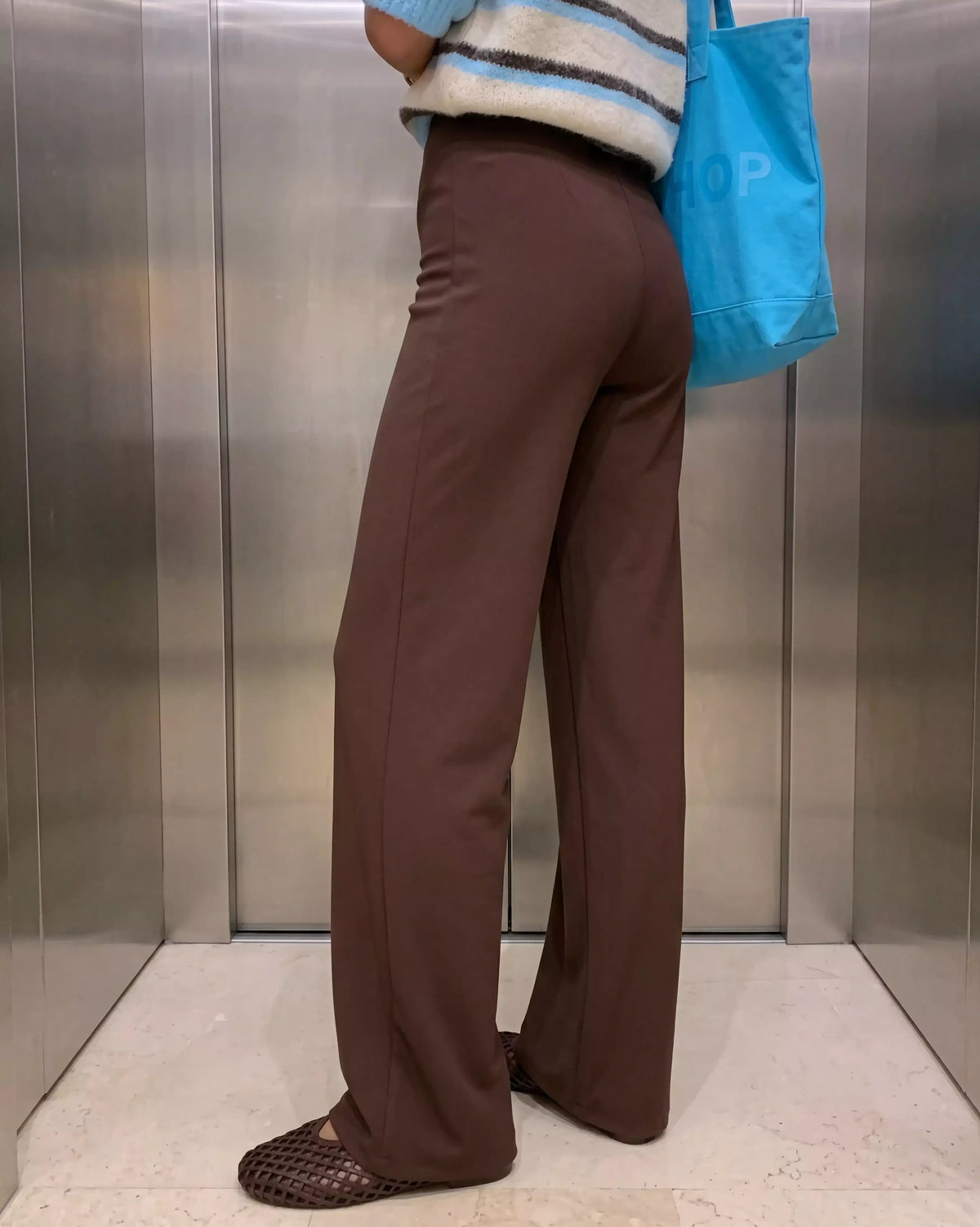 The Berlin Chocolate Wide Pant