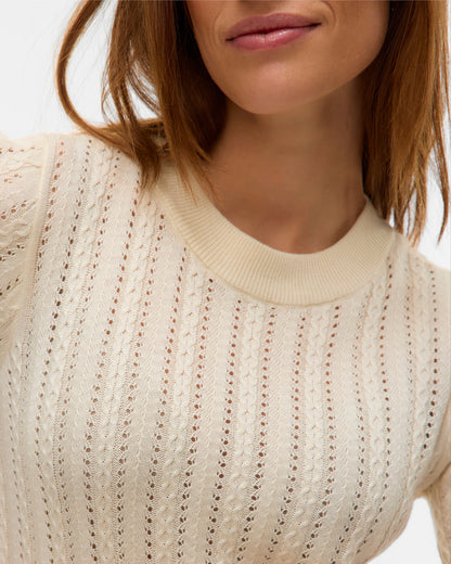 The Morena Half Sleeve Crew Neck Top