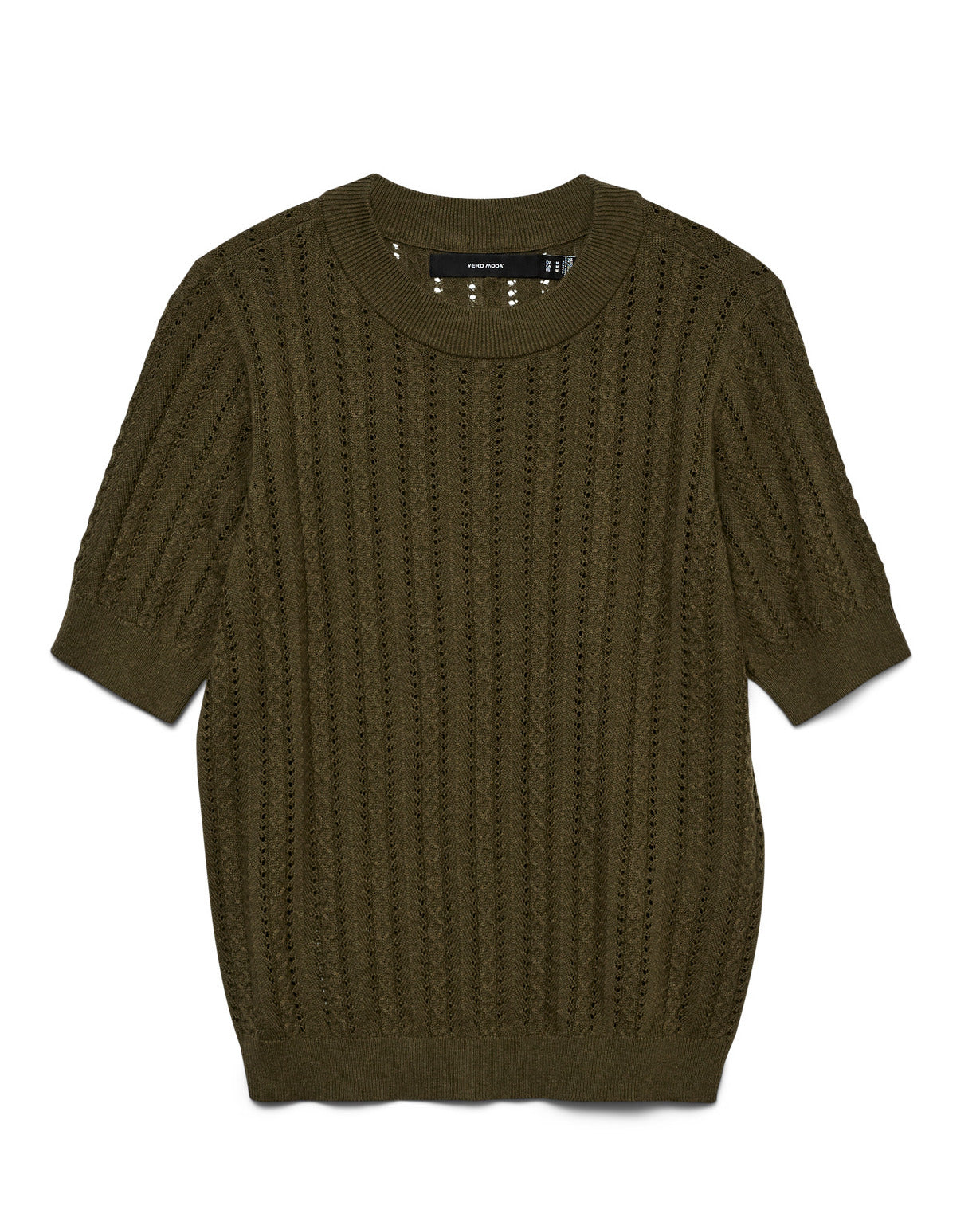 The Morena Half Sleeve Crew Neck Top