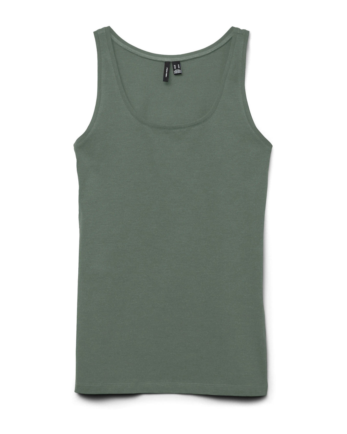 The Lulu Long Tank Top: Laurel Wreath