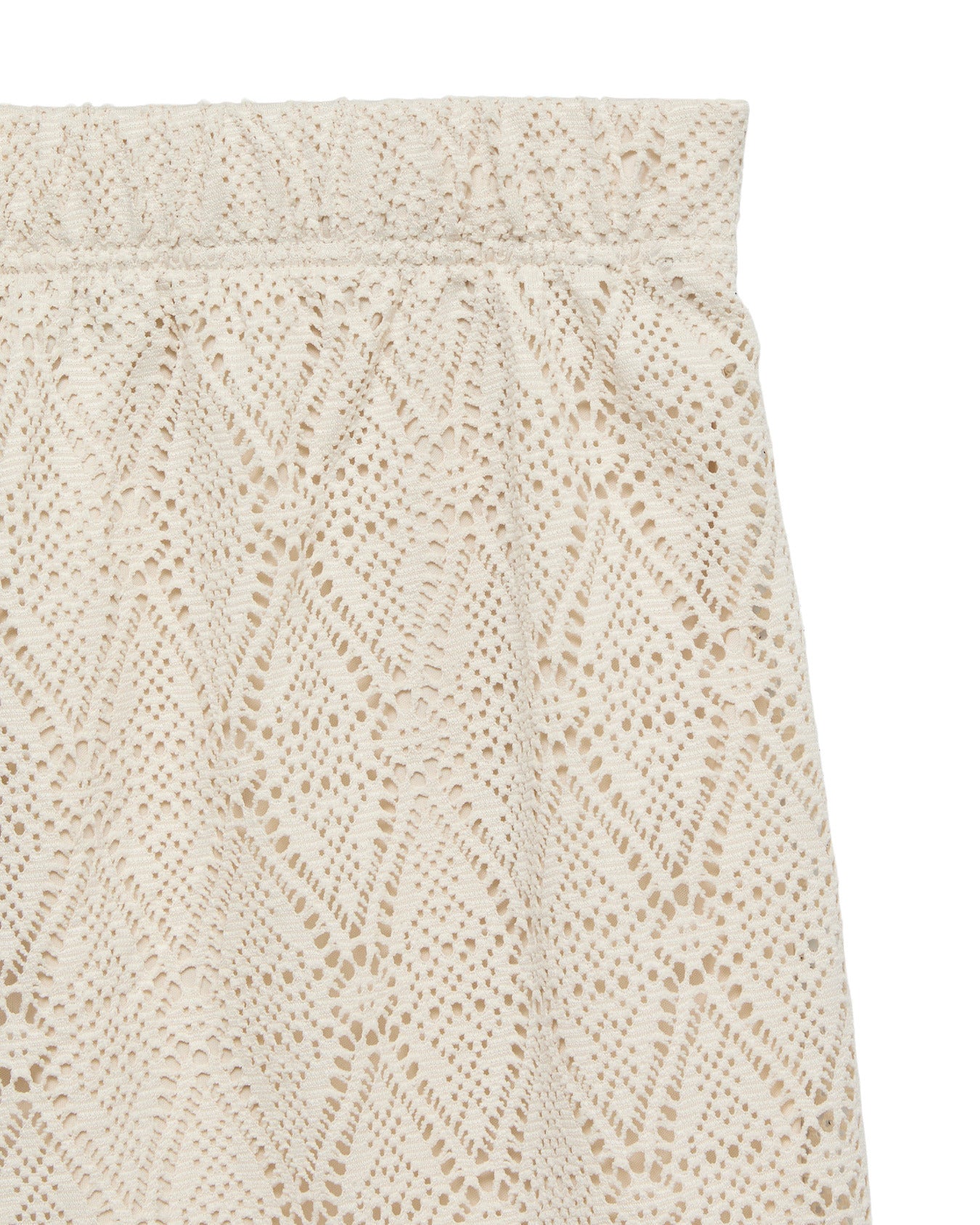 The Maya Birch Crochet Diamond Shorts
