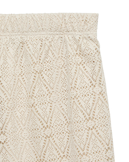 The Maya Birch Crochet Diamond Shorts