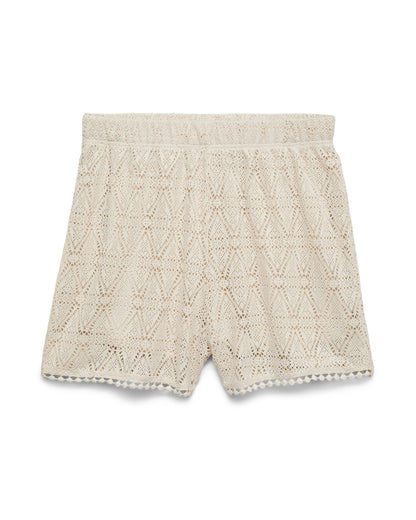 The Maya Birch Crochet Diamond Shorts