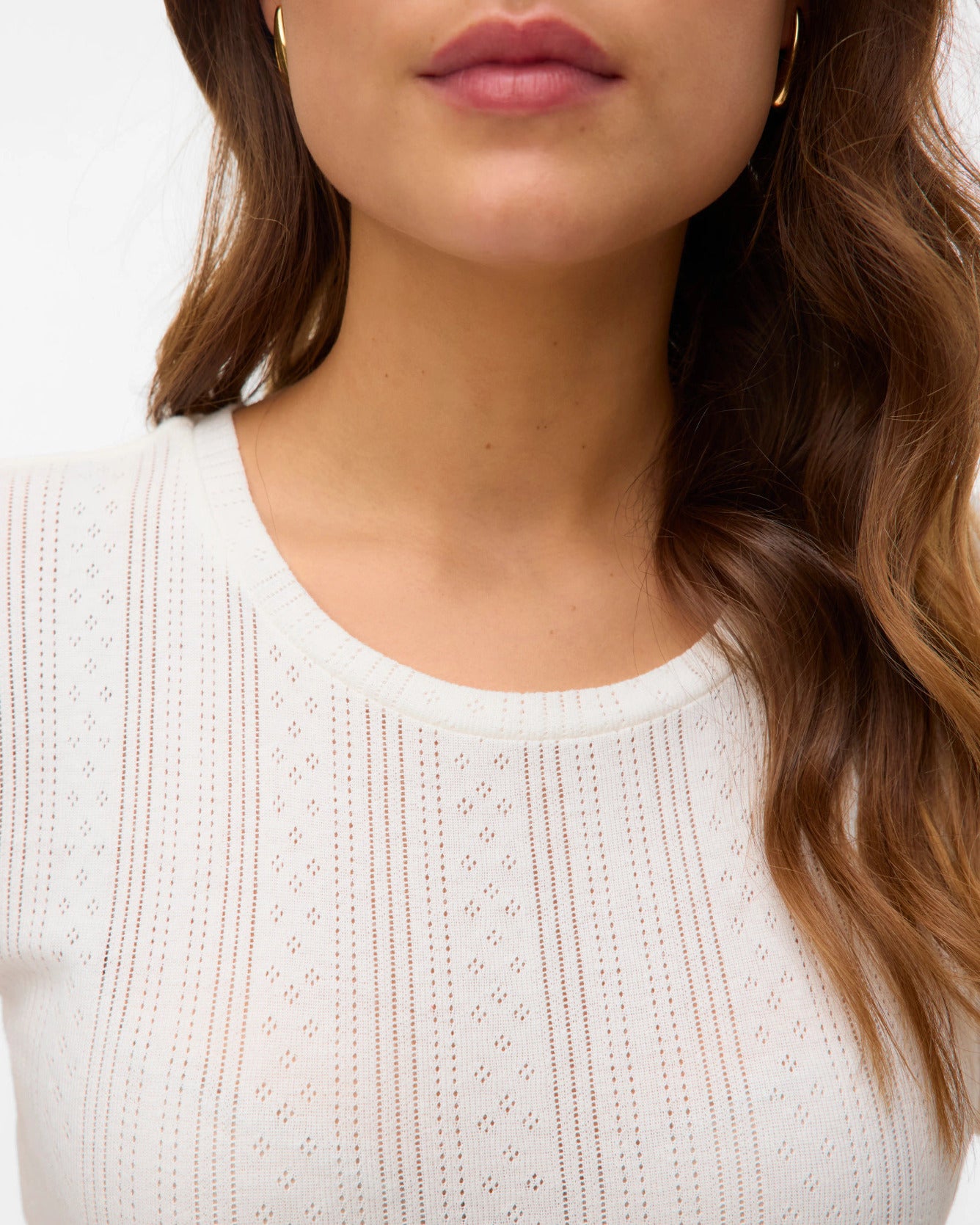 The Lisa Pointelle Top - 2 COLORS