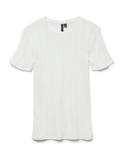 The Lisa Pointelle Top - 2 COLORS