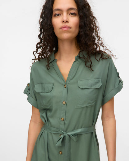 The Bumpy Short Shirt Dress: 3 COLORS