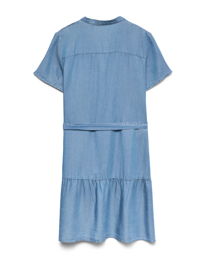 The Fleur Short Belt Tencel Dress