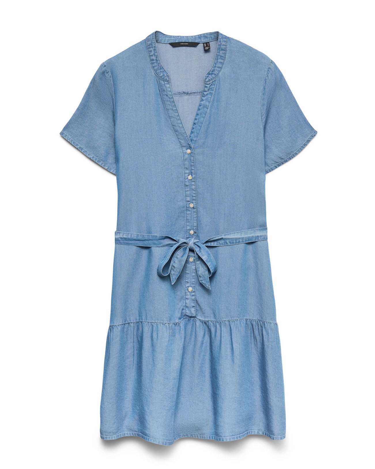 The Fleur Short Belt Tencel Dress