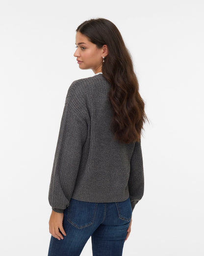 The Lea O-Neck Short Cardigan - 3 COLORS