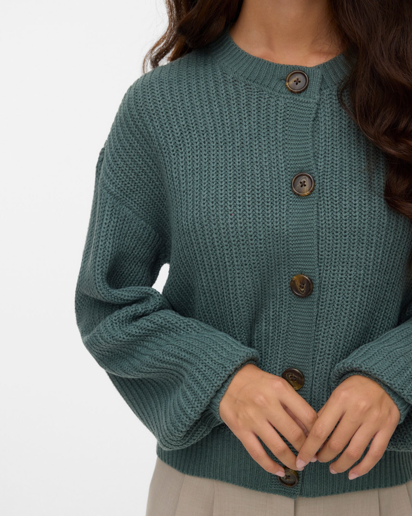 The Lea O-Neck Short Cardigan - 3 COLORS