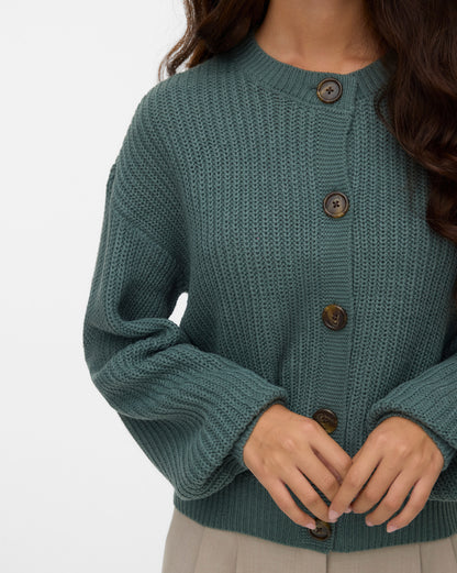 The Lea O-Neck Short Cardigan - 3 COLORS