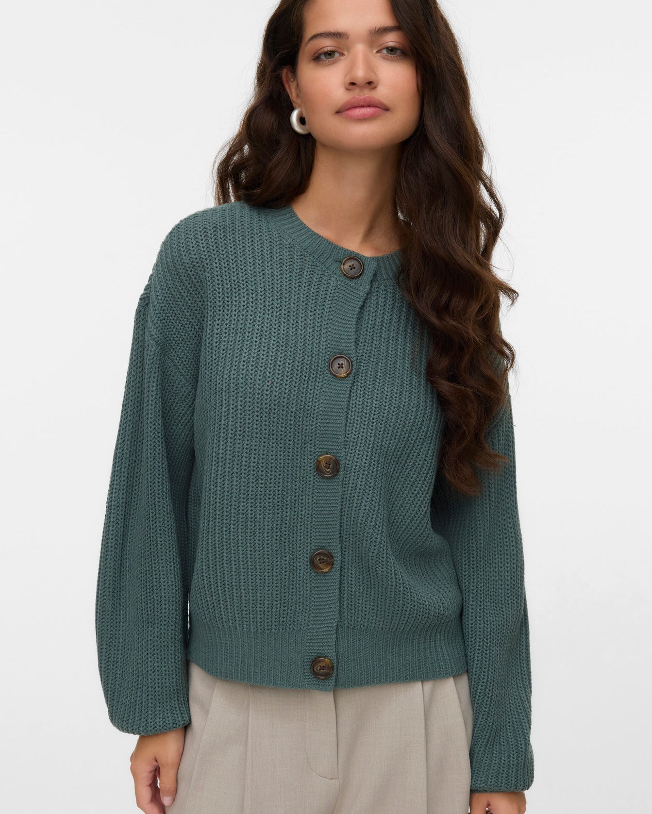 The Lea O-Neck Short Cardigan - 3 COLORS