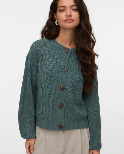 The Lea O-Neck Short Cardigan - 3 COLORS