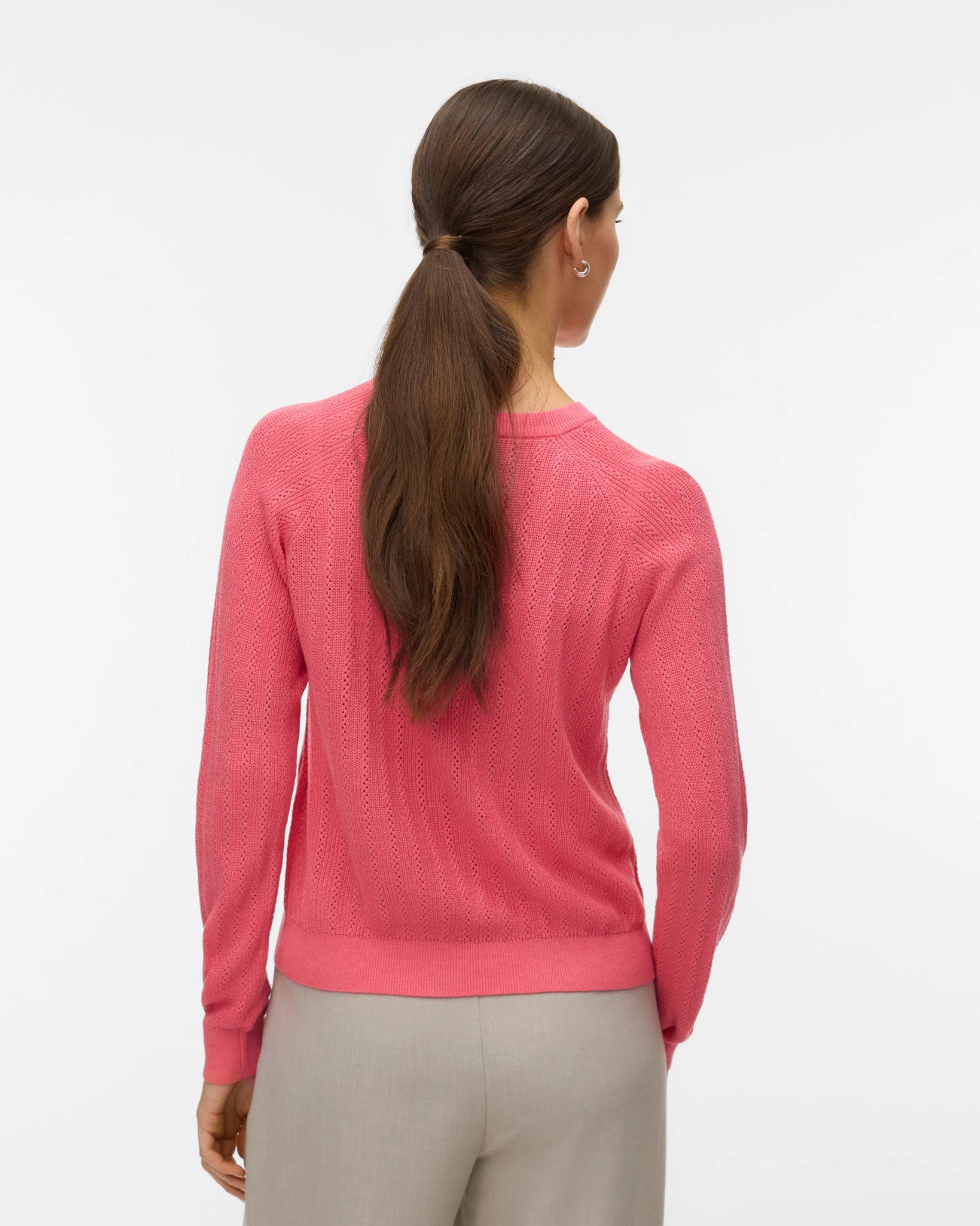 The Newlex Pointelle Raglan Knit