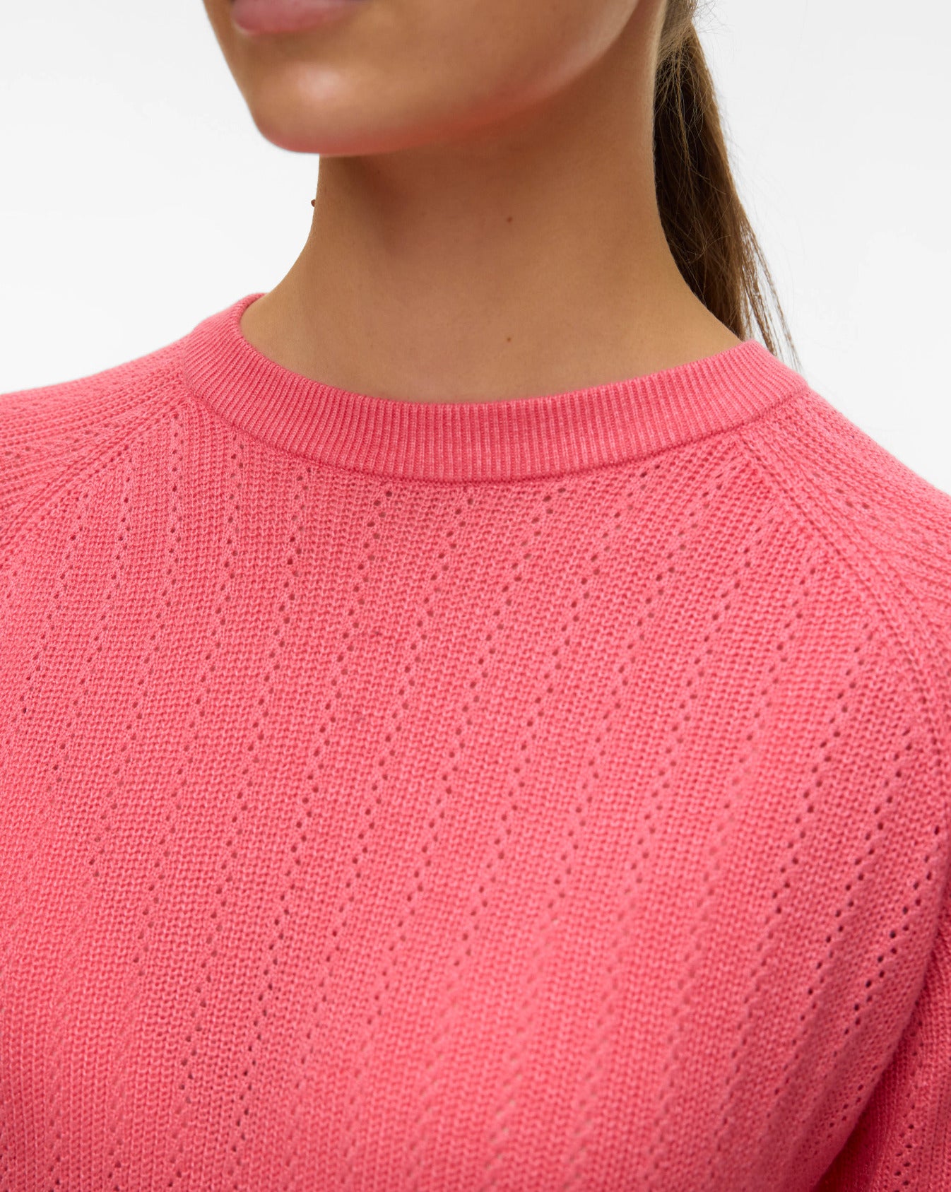 The Newlex Pointelle Raglan Knit