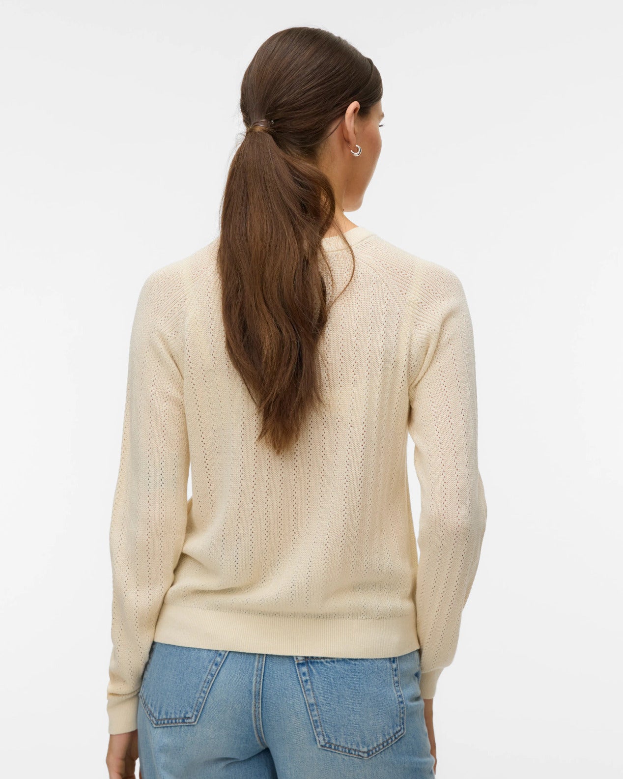 The Newlex Pointelle Raglan Knit