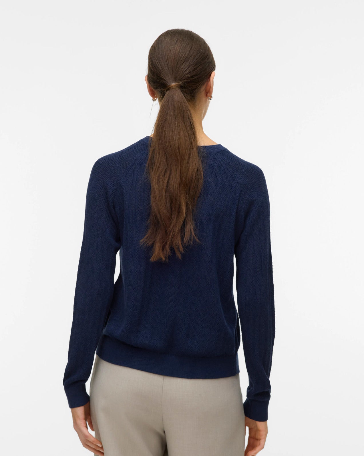 The Newlex Pointelle Raglan Knit