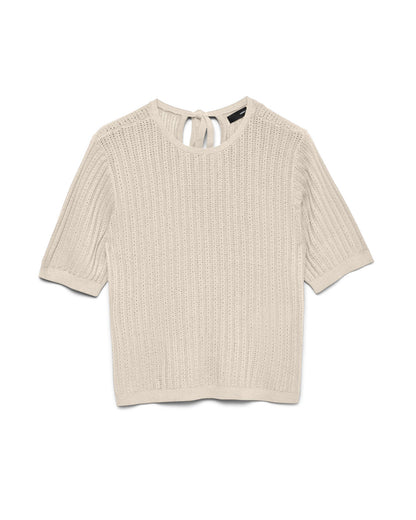 The Newlex Upper Back Tie Blouse