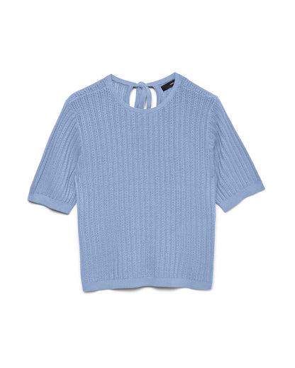 The Newlex Upper Back Tie Blouse