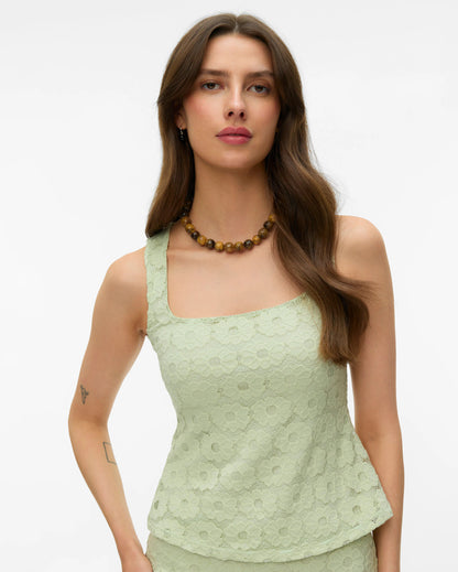 The Janelle Square Neck Floral Pattern Top