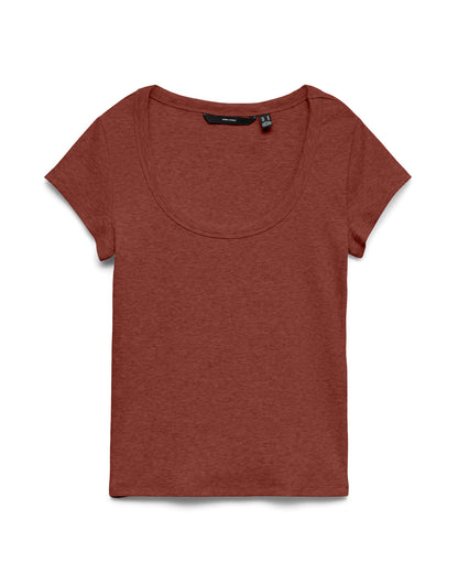 The Chloe U-Neck Short Top - 3 COLORS