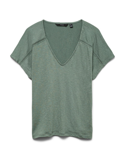 The Lydia V-Neck Top: 3 COLORS