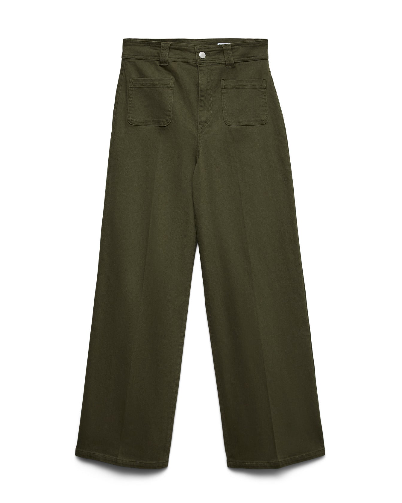 The Tulle Forest Night Wide Jeans