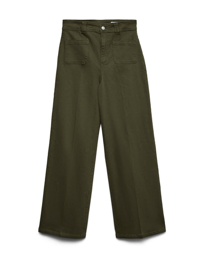 The Tulle Forest Night Wide Jeans