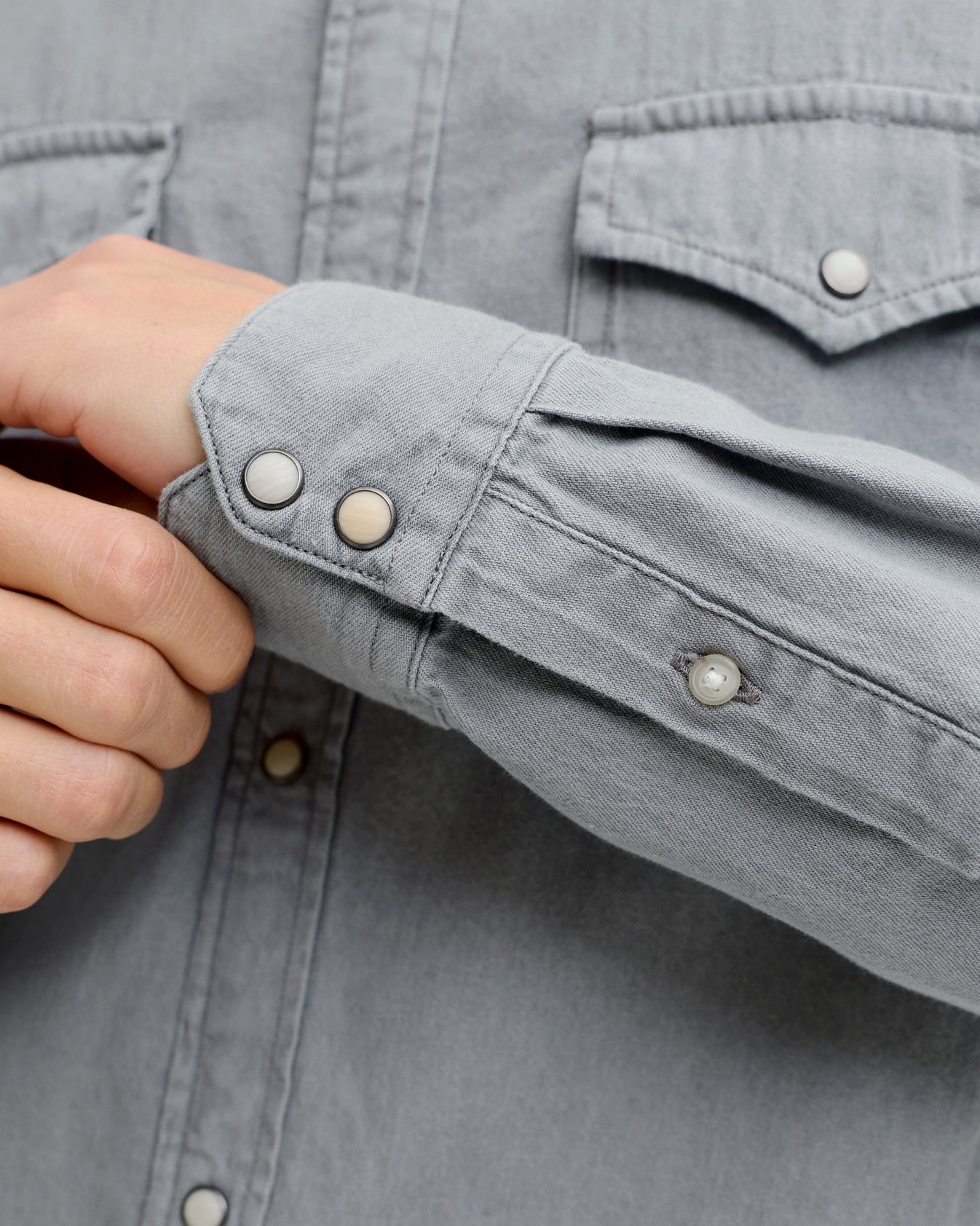 The Sheridan Denim Shirt - 2 COLORS