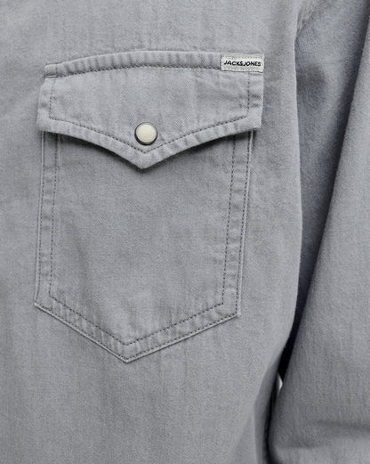 The Sheridan Denim Shirt - 2 COLORS