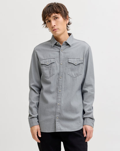 The Sheridan Denim Shirt - 2 COLORS