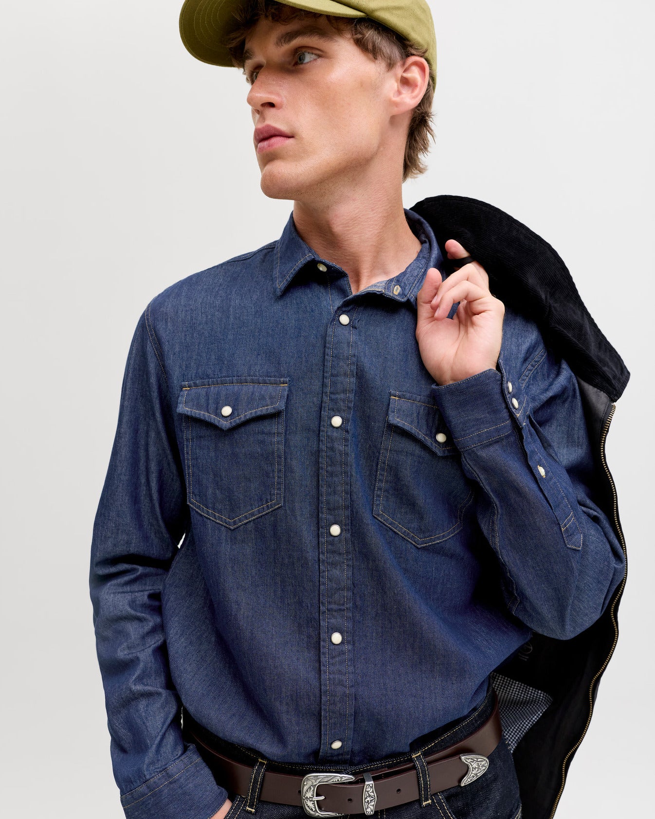 The Sheridan Denim Shirt - 2 COLORS
