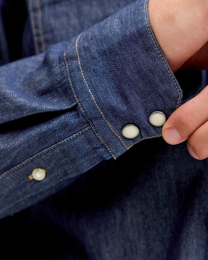 The Sheridan Denim Shirt - 2 COLORS