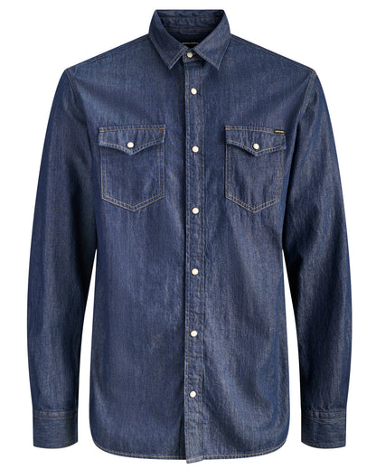The Sheridan Denim Shirt - 2 COLORS