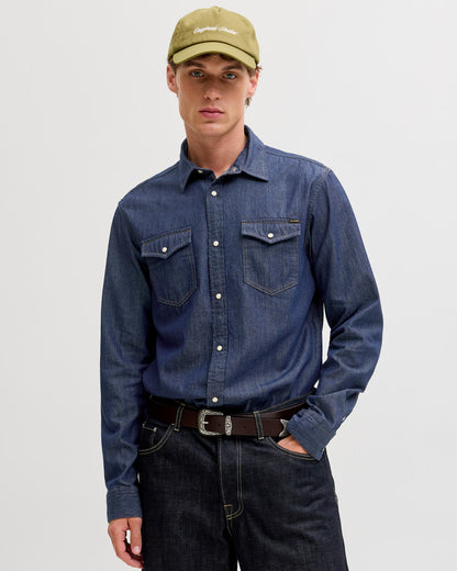 The Sheridan Denim Shirt - 2 COLORS
