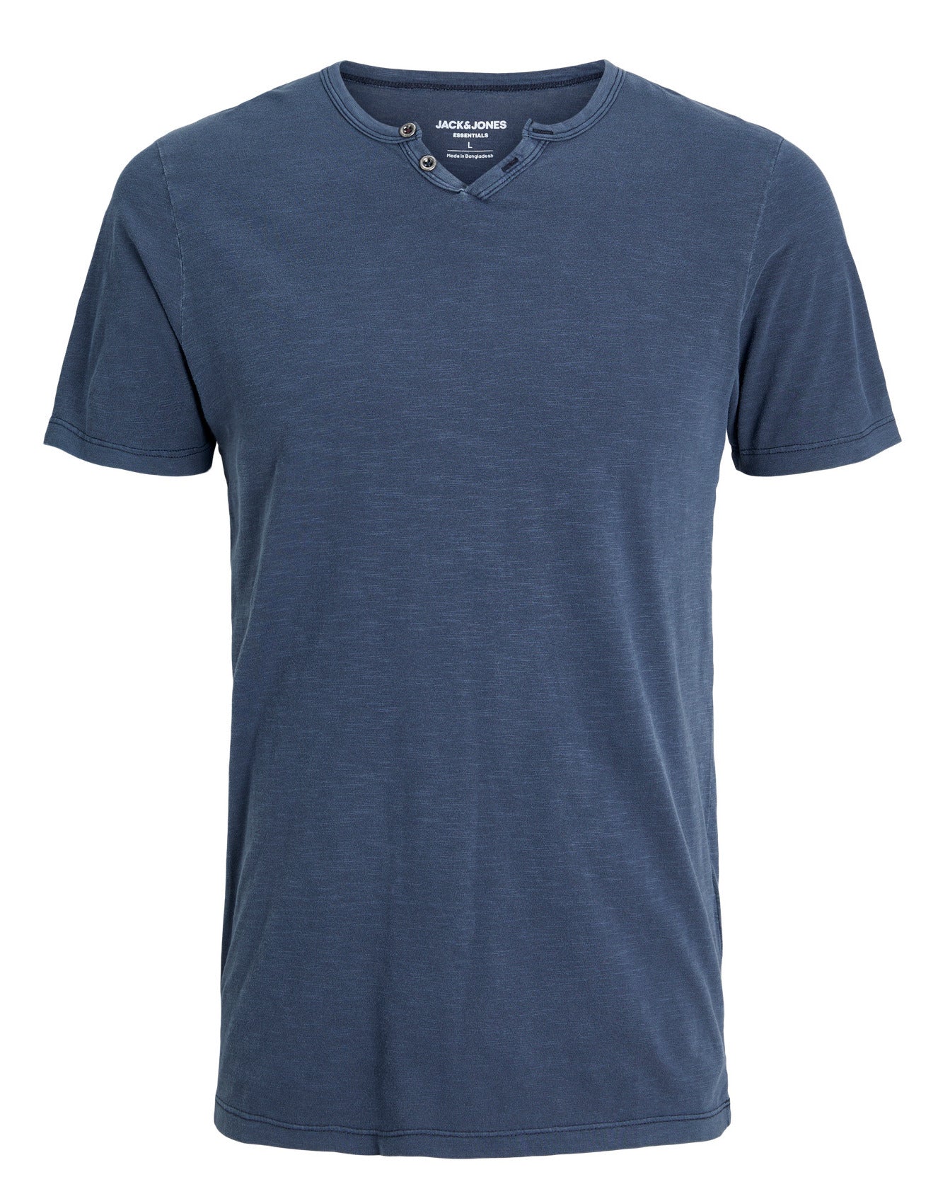 The Organic Cotton Split Neck T-shirt - 5 COLORS