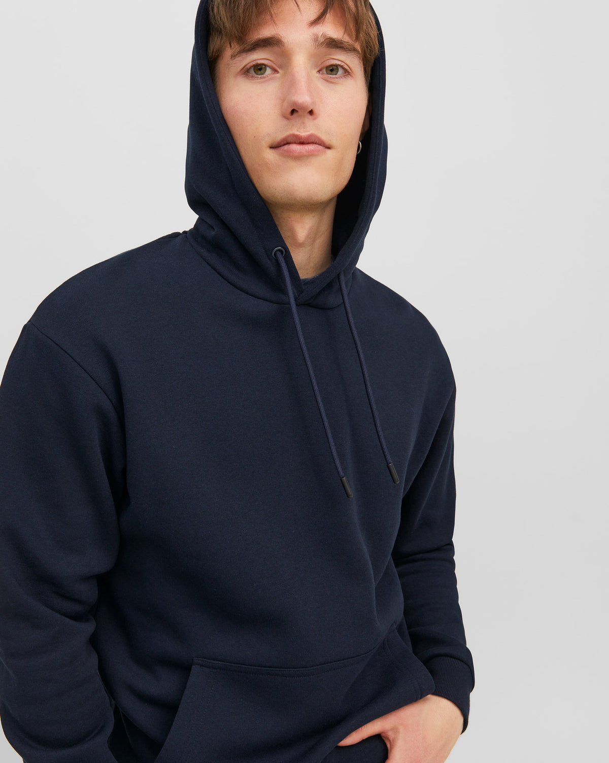 The Bradley Pullover Hoodie: Navy