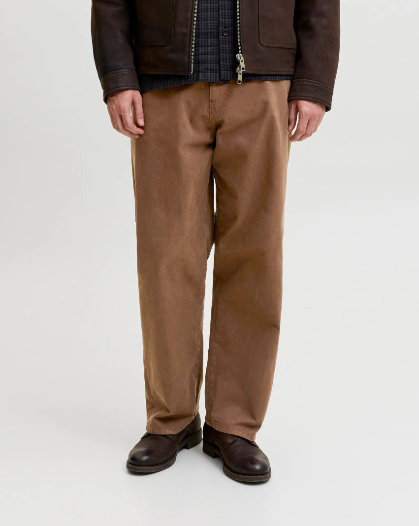 The Alex Wide Leg Cocoa Jeans