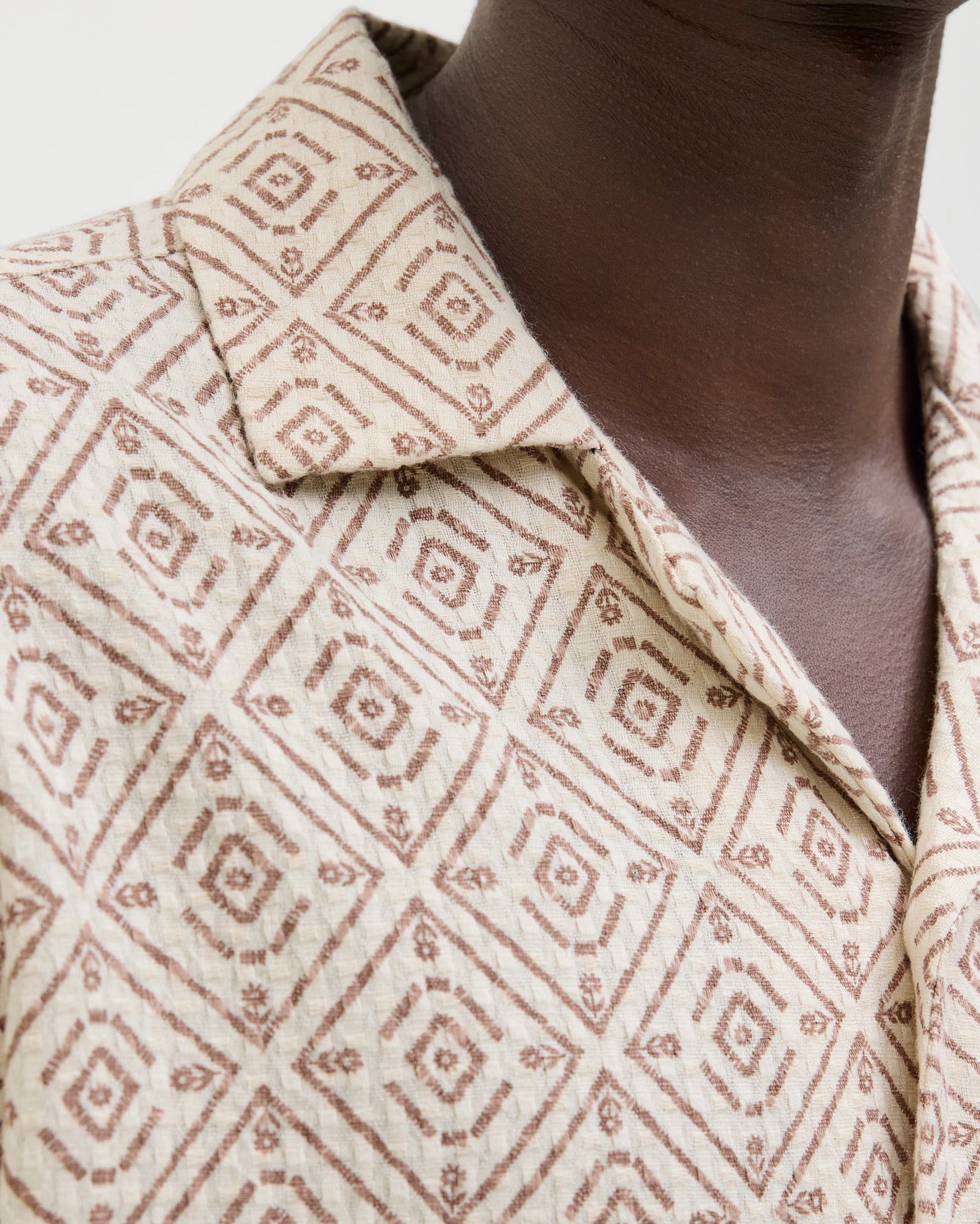 The Vincent Print Resort Cotton Top - 2 COLORS